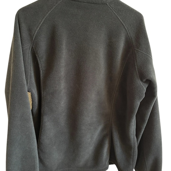 Columbia Men’s Full Zip Fleece Jacket Black XXL Zip Pockets - Picture 4 of 9